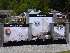 02A Welcome To Skagway Alaska Sign